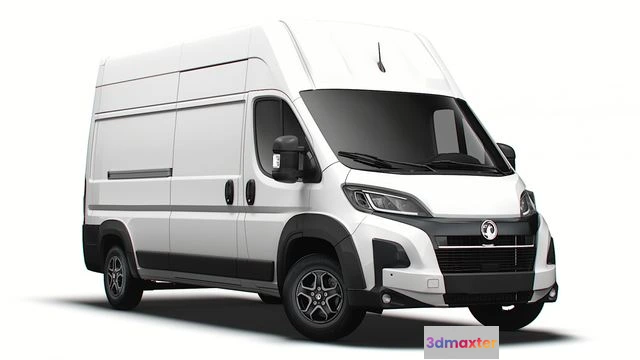 1519878 - PBR Game 3D Models - Vauxhall e Movano Van L3H3 2024 3D Max
