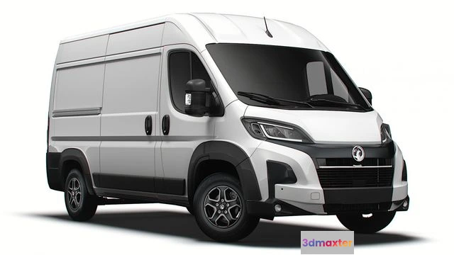 1519882 - PBR Game 3D Models - Vauxhall Movano Van L2H2 2024 3D Max