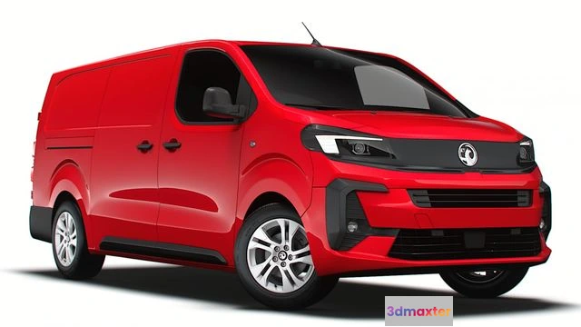 1519894 - PBR Game 3D Models - Vauxhall Vivaro Van L3 2024 3D Max