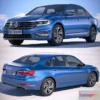 1519916 - PBR Game 3D Models - Volkswagen Jetta 2019 3D Max