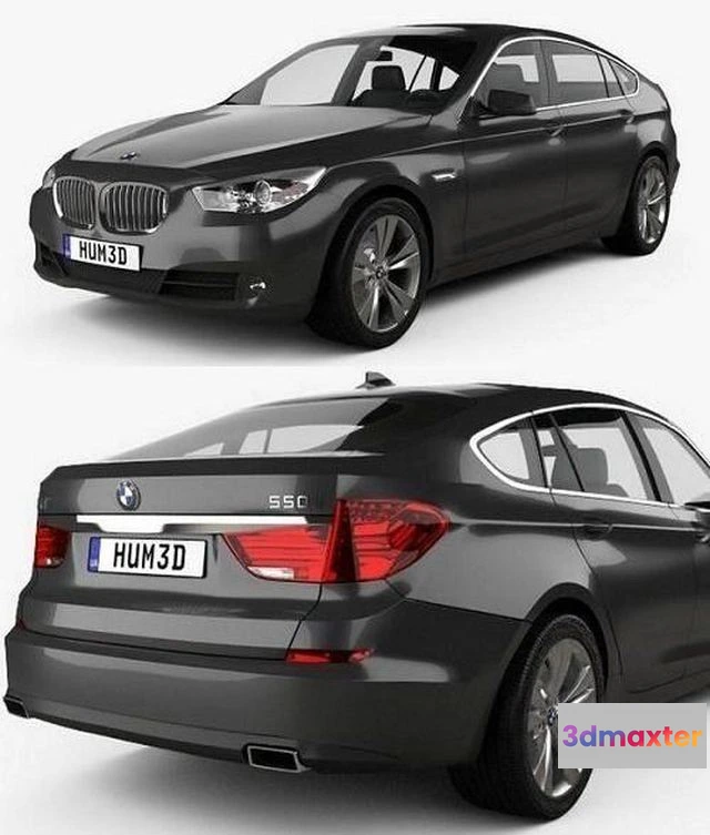 1520014 - PBR Game 3D Models - BMW 5 series Gran Turismo 2011 3D Max