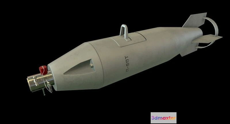 1520022 - PBR Game 3D Models - Bomb P-50T 3D Max