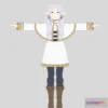 1520032 - PBR Game 3D Models - Character Frieren 3D Max