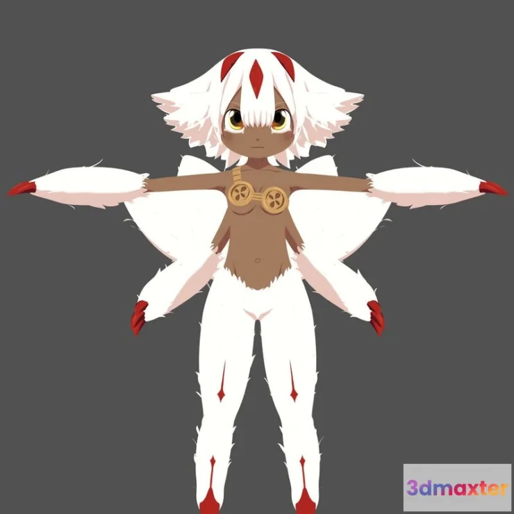 1520076 - PBR Game 3D Models - Faputa Made in Abyss 3D Max