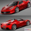 1520084 - PBR Game 3D Models - Ferrari 458 Spider 2013 3D Max
