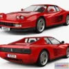 1520086 - PBR Game 3D Models - Ferrari Testarossa 1986 3D Max