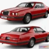1520112 - PBR Game 3D Models - Ford Thunderbird 1983 3D Max