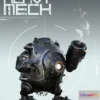 1520122 - PBR Game 3D Models - Heavy Mech 3D Max