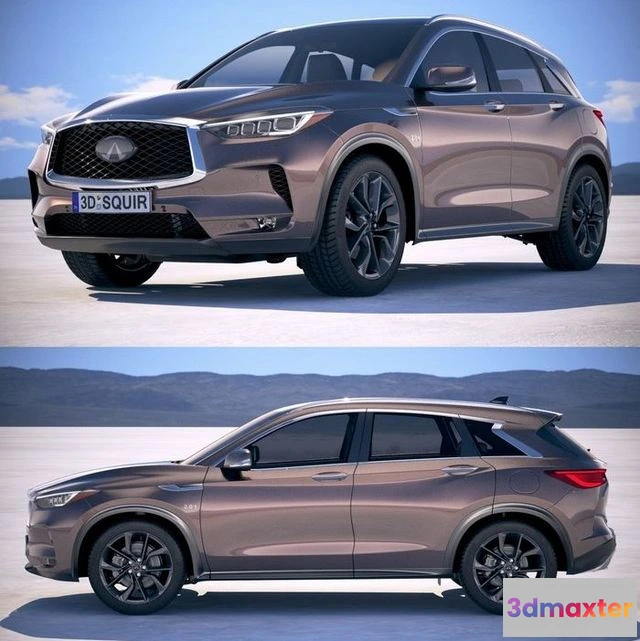 1520142 - PBR Game 3D Models - Infiniti QX50 2019 3D Max