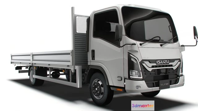 1520144 - PBR Game 3D Models - Isuzu Elf Rigid body truck 2024 3D Max