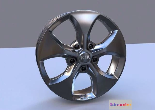 1520156 - PBR Game 3D Models - Kia carrens rim 3D Max