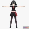 1520166 - PBR Game 3D Models - Kurome - Akame Ga Kill 3D Max