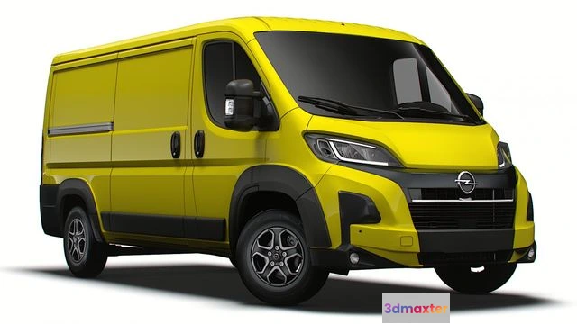 1520240 - PBR Game 3D Models - Opel e Movano Van L2H1 2024 3D Max