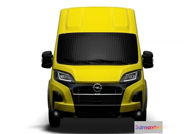 1520242 - PBR Game 3D Models - Opel e Movano Van L2H3 2024 3D Max