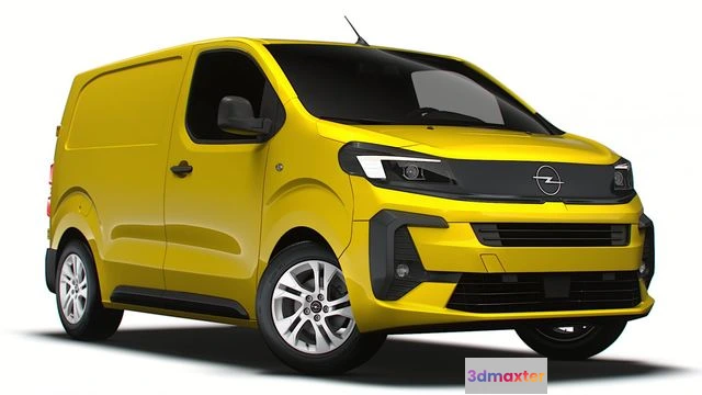 1520244 - PBR Game 3D Models - Opel Vivaro Electric Van L1 2024 3D Max