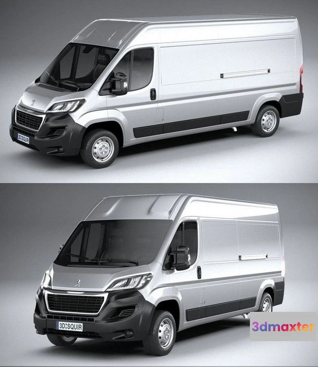 1520256 - PBR Game 3D Models - Peugeot Boxer 2020 3D Max