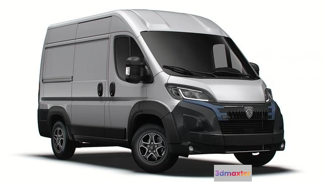 1520260 - PBR Game 3D Models - Peugeot e Boxer Van L1H2 2024 3D Max
