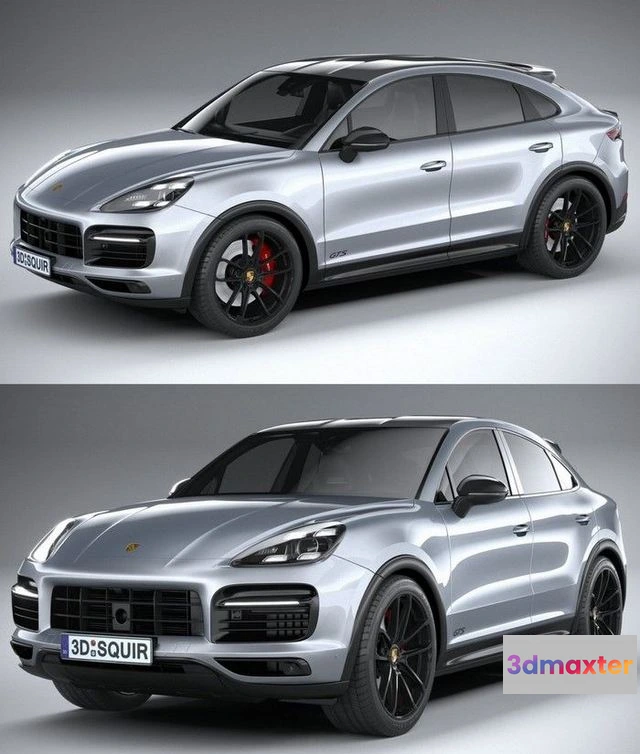 1520266 - PBR Game 3D Models - Porsche Cayenne GTS Coupe 2020 3D Max