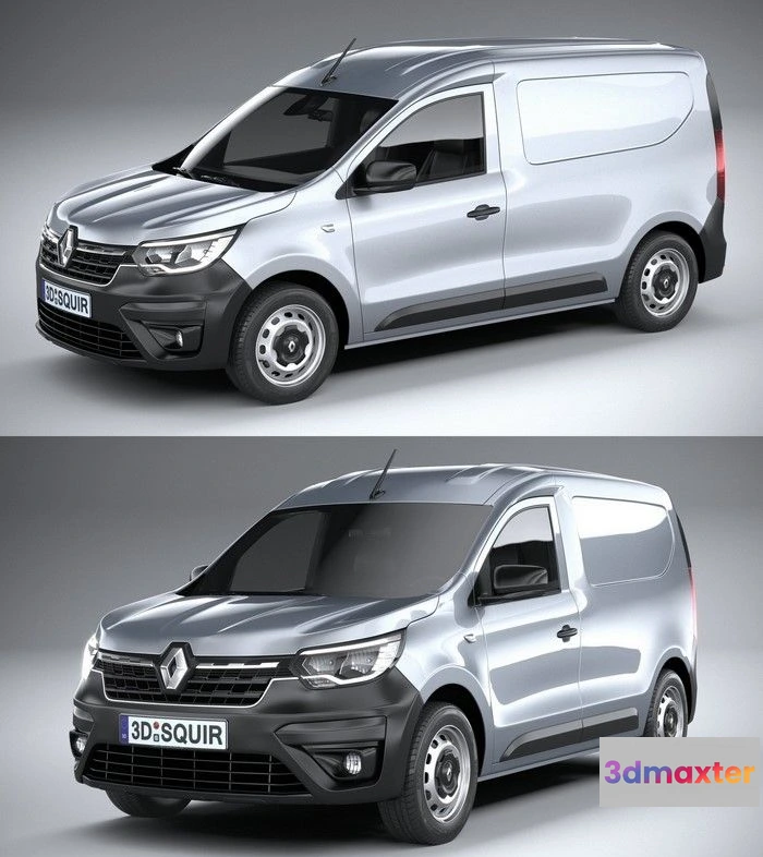 1520288 - PBR Game 3D Models - Renault Express Van 2021 3D Max