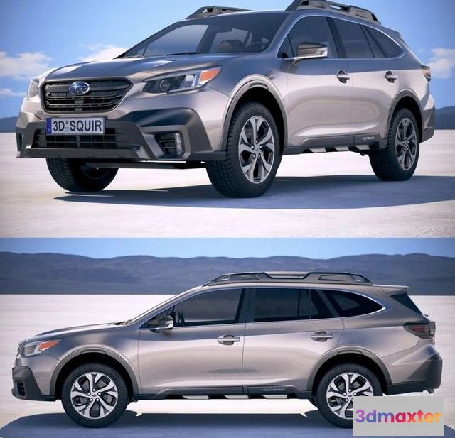 1520340 - PBR Game 3D Models - Subaru Outback 2020 3D Max