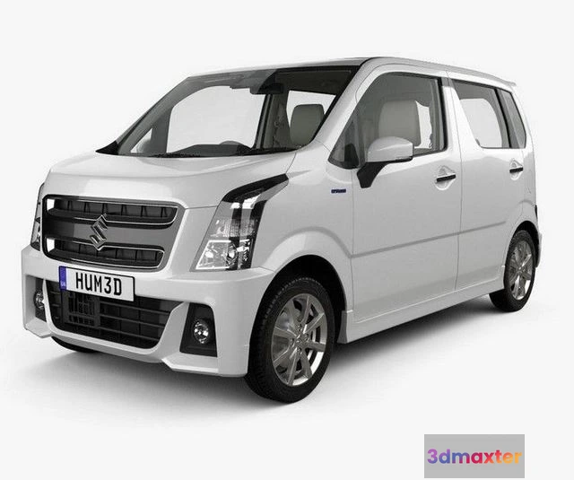 1520342 - PBR Game 3D Models - Suzuki Wagon R Stingray Hybrid 2021 3D Max