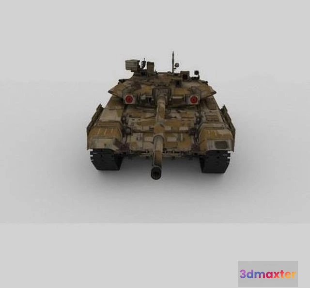 1520346 - PBR Game 3D Models - T-90 Medium main battle tank 3D Max