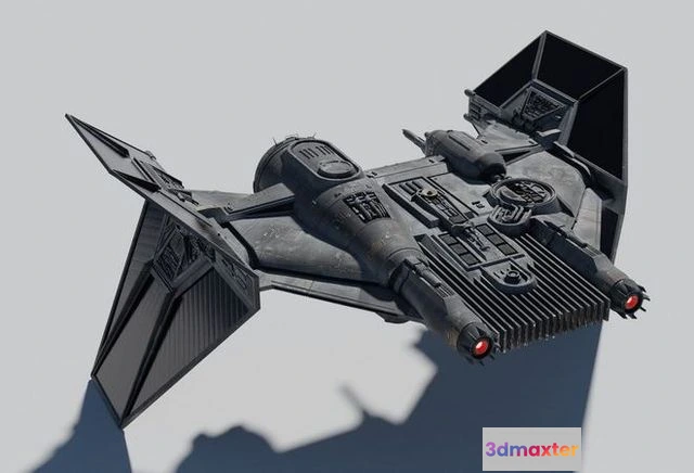 1520354 - PBR Game 3D Models - TIE Heavy Fighter by Rasmus Poulsen 3D Max