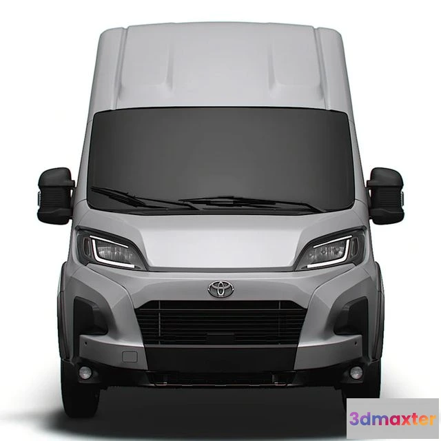 1520368 - PBR Game 3D Models - Toyota ProAce Max Van L2H3 2024 3D Max
