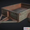 1520370 - PBR Game 3D Models - Trailer rusty 3D Max