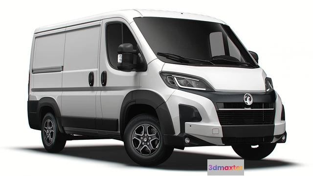 1520376 - PBR Game 3D Models - Vauxhall e Movano Van L1H1 2024 3D Max