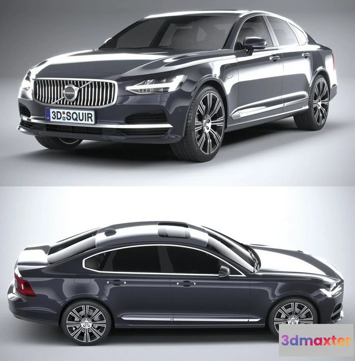 1520390 - PBR Game 3D Models - Volvo S90 2020 3D Max