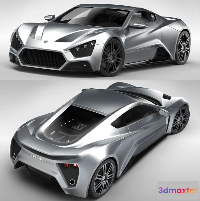 1520404 - PBR Game 3D Models - Zenvo Automotive ST1 3D Max