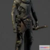 1520408 - PBR Game 3D Models - Zombie Guard 3D Max