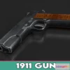 1520410 - PBR Game 3D Models - 1911 Gun 3D Max