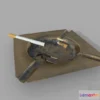 1520416 - PBR Game 3D Models - Ashtray and cigarette 3D Max