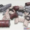 1520440 - PBR Game 3D Models - Debris Environment 3D Max