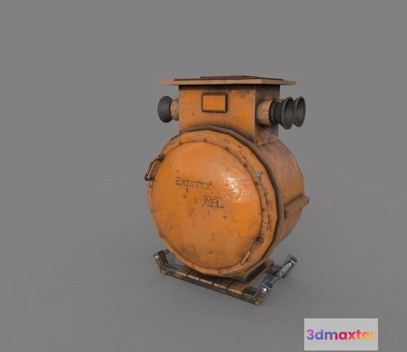 1520462 - PBR Game 3D Models - Industrial Electrical Equipment 3D Max
