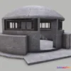 1520510 - PBR Game 3D Models - Military Bunker 9 3D Max
