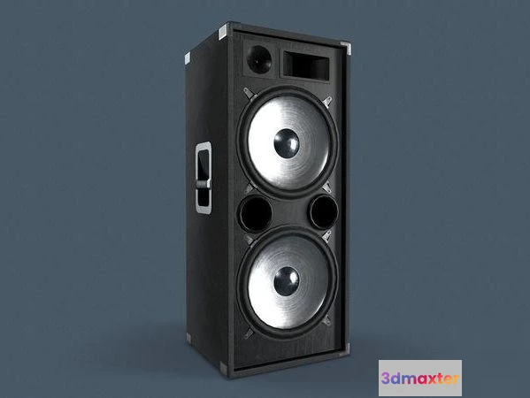 1520548 - PBR Game 3D Models - PA Speaker 3D Max