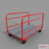 1520552 - PBR Game 3D Models - Platform Trolley B 3D Max