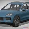 1520554 - PBR Game 3D Models - Porsche Cayenne 2024 3D Max