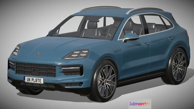 1520554 - PBR Game 3D Models - Porsche Cayenne 2024 3D Max