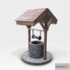 1520572 - PBR Game 3D Models - Stone Well 3D Max