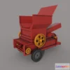1520578 - PBR Game 3D Models - Village Hay maker Machine 3D Max