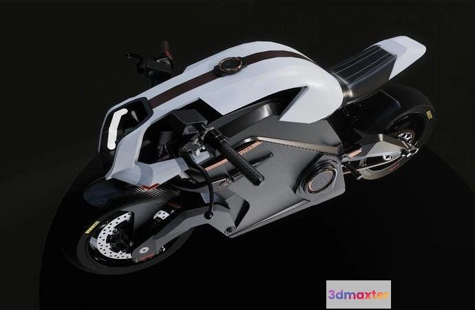 1520632 - PBR Game 3D Models - ARC VECTOR motorcycle 3D Max