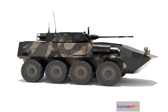 1520638 - PBR Game 3D Models - ASLAV-25 Australian Light Armoured Vehicle LAV-25 3D Max