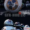 1520658 - PBR Game 3D Models - BB8 HighPoly (HD) StarWars Droid 3D Max