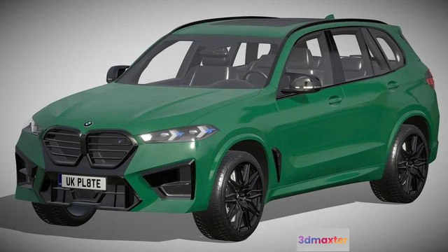 1520672 - PBR Game 3D Models - BMW X5M Competition 2023 3D Max