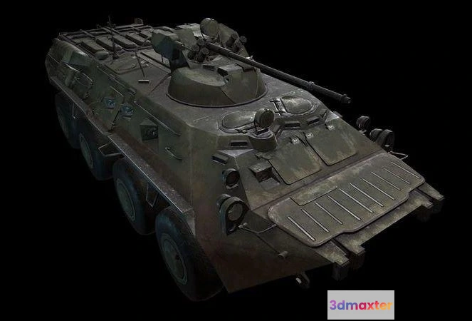 1520678 - PBR Game 3D Models - BTR80a 3D Max