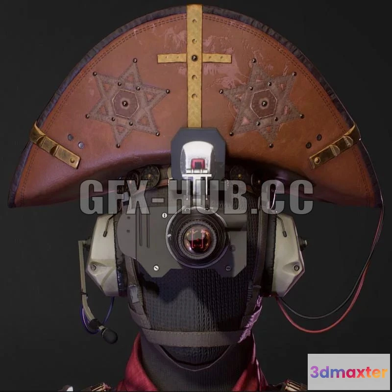 1520690 - PBR Game 3D Models - Cangaceiro Mannequim - Hero Prop 3D Max